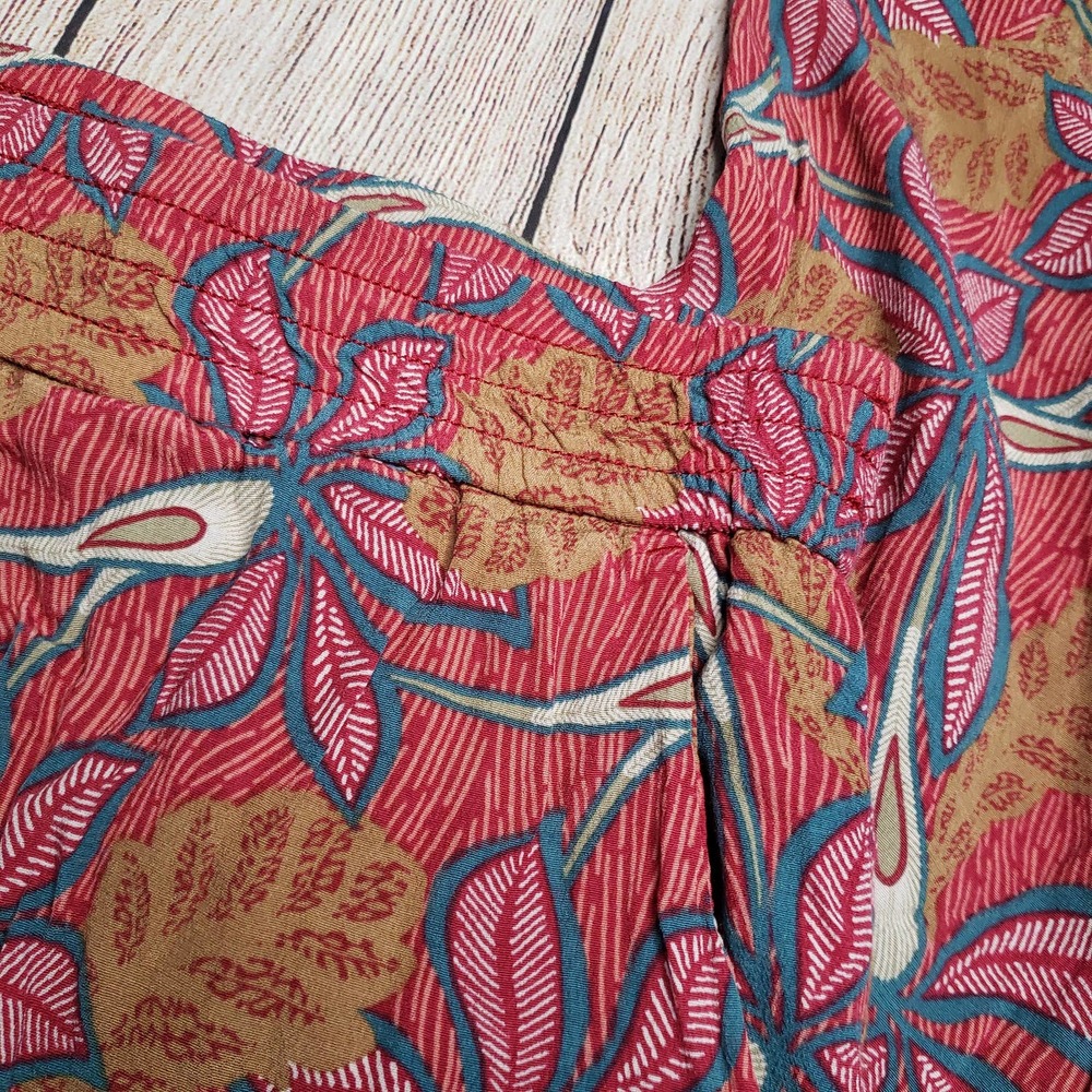 Ann Taylor Loft Multicolor Patterned Pants Floral… - image 3